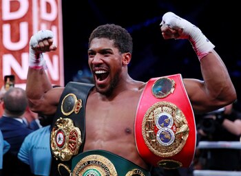 Anthony Joshua ganó la revancha