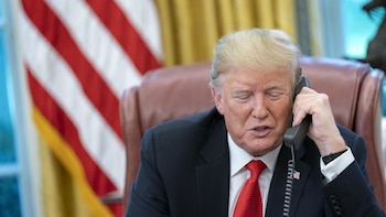 Trump y Lee comentan el resultado de la visita oficial del estadounidense a China