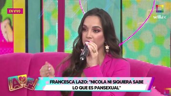 Francesca Lazo en 'Amor y