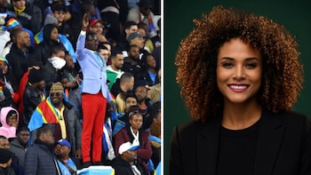 Secretaria de Cultura de Cali salió en defensa de ‘Mulumba Vea’, tras su presencia en el partido de Colombia y RD Congo: “Antídoto contra la ignorancia”