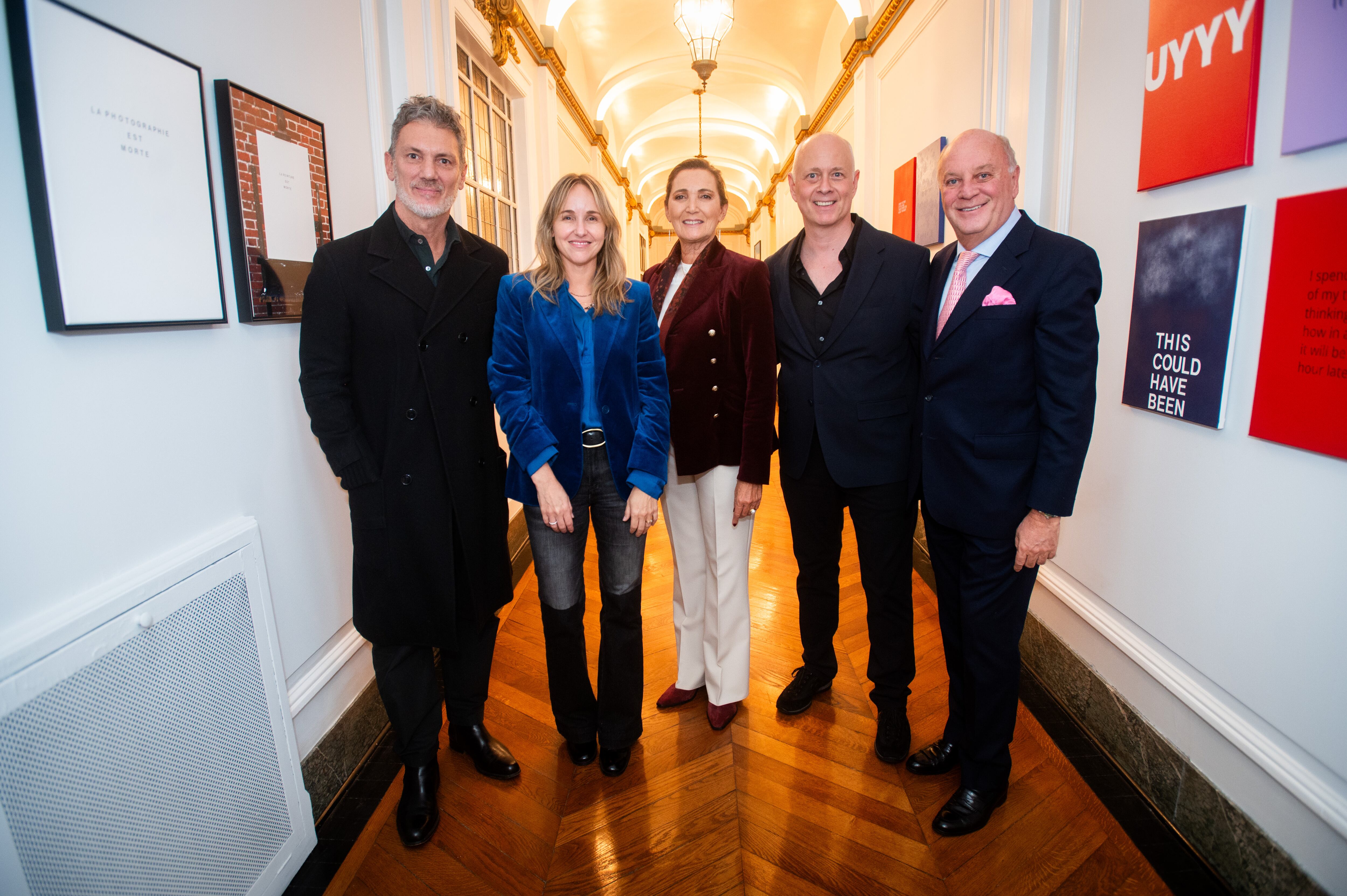Leo Mateu, Clara Muzzio, Dora Sánchez, Dan Hallman y Martín Cabrales
