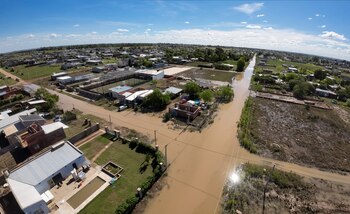 Así quedaron las calles de