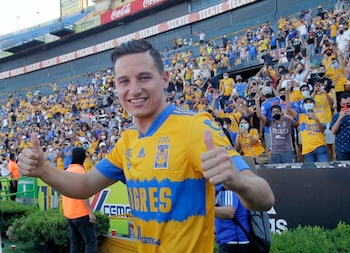 Florian Thauvin es el futbolista mejor pagado del fútbol mexicano (Foto: REUTERS/Daniel Becerril)