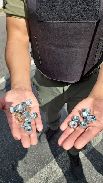 Los integrantes del operativo de