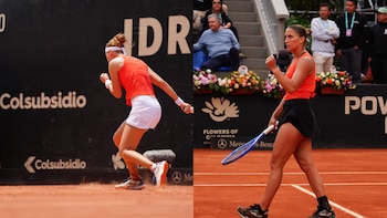 Marie Bouzkova y Panna Udvardy definirán la campeona de la Copa Colsanitas 2026 - crédito Copa Colsanitas