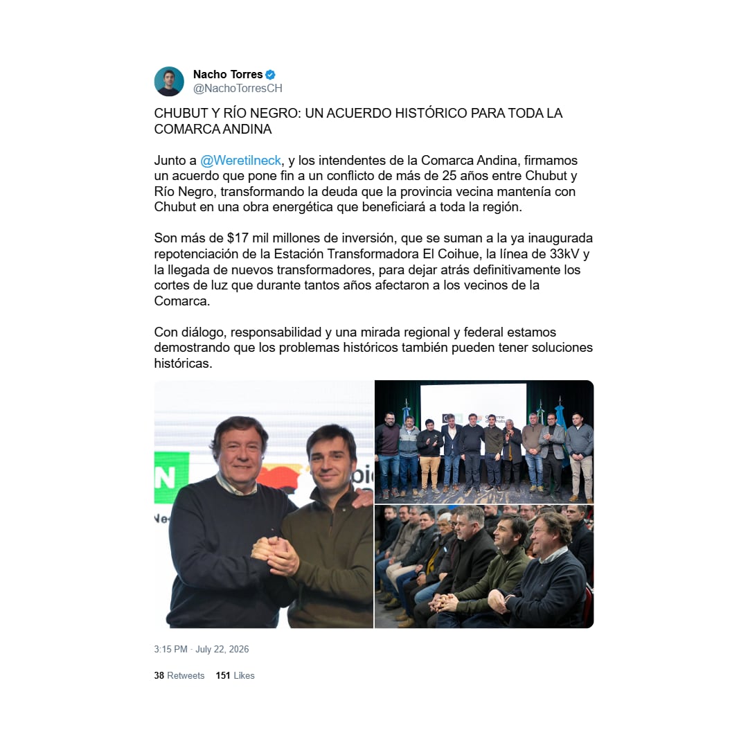 La nueva Estación Transformadora Cerro Perito Moreno sumará capacidad al sistema y facilitará la futura interconexión del Complejo Hidroeléctrico Loma Atravesada