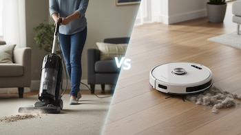 Aspiradora vs. robot barredor: en qué se diferencian y cuál conviene más
