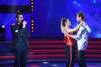 Mario Guerci y Jimena Barón