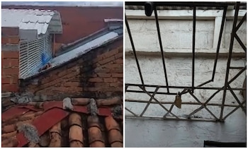Los ladrones ingresaron por el techo de la sede de la Fundación Sueños y Huellas en el barrio Prado y causaron daños en la infraestructura - crédito Instagram