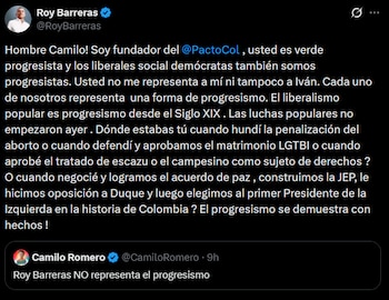 Camilo Romero puso en duda