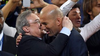 Florentino Pérez convenció a Zidane