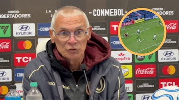 Héctor Cúper señaló que no le gusta “festejar empates” y explicó el gol errado de Martín Pérez Guedes: “Estaba muy contracturado”