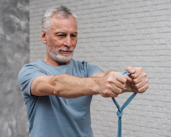 Hacer ejercicio de fuerza tiene numerosos beneficios después de los 60 años