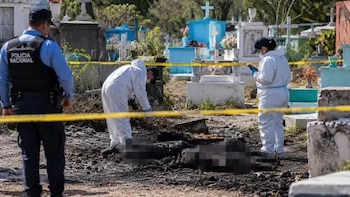Identifican a dos hombres encontrados calcinados en un cementerio de Honduras