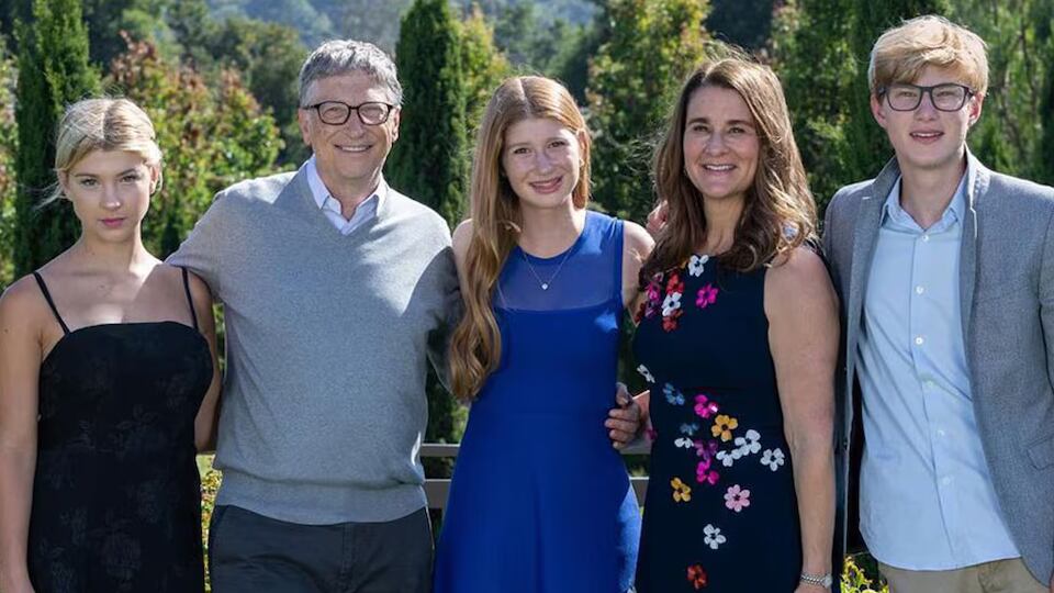 Cada uno de sus descendientes está siguiendo su propio camino, lejos del sector liderado por su padre. (Foto: Melinda Gates)