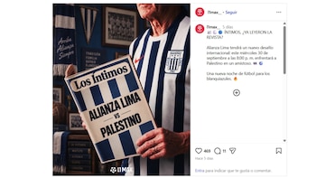 L1 Max transmitirá el Alianza Lima vs Palestino.