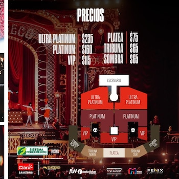 Las entradas para la nueva función de Ricardo Arjona en El Salvador salieron a la venta este día./ (Redes de Two Shows)