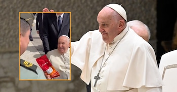 El papa Francisco pidió café