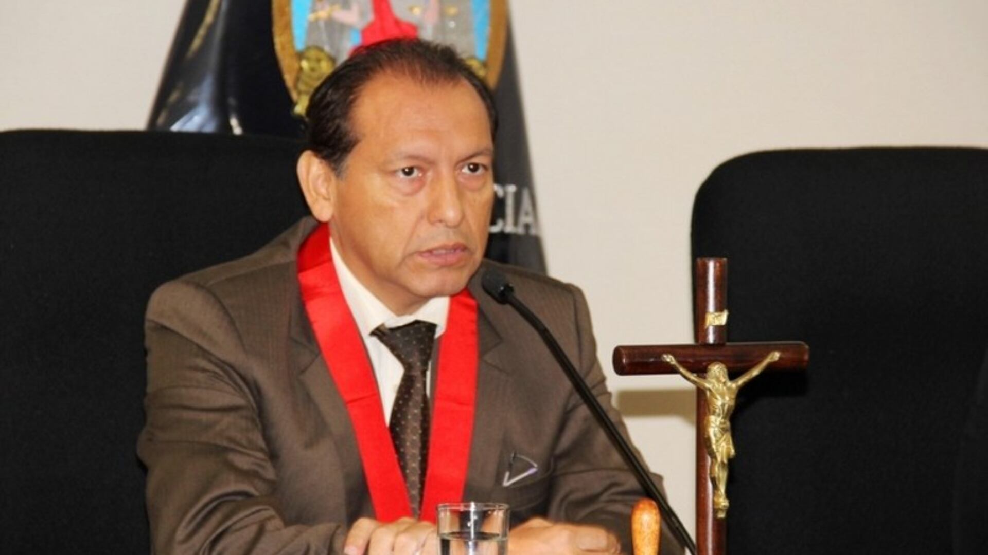 Juez Oswaldo Ordoñez se presentó ante la CIDH en representación de la Asociación Nacional de Magistrados del Perú. Foto: Poder Judicial