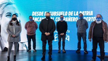 Alberto Fernández participó de un