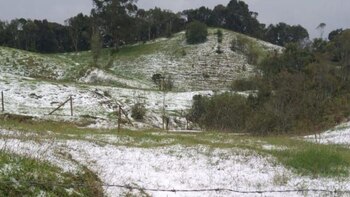 Granizada en Antioquia dejó graves