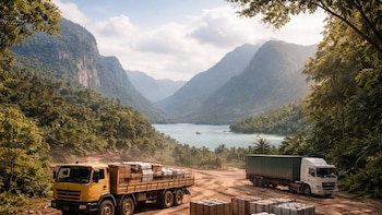 El peso de la logística en obras con acceso limitado