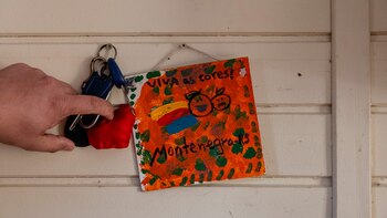 Un dibujo de la hija