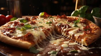 La pizza no tiene que