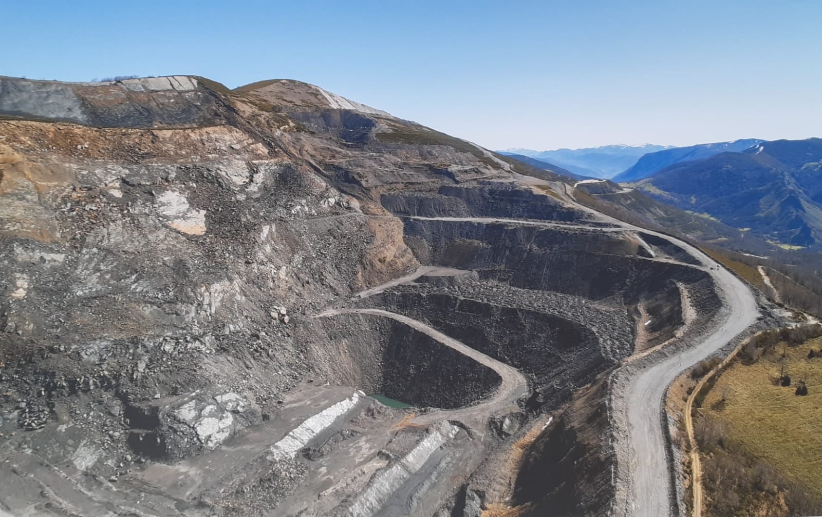 La mina de Cerredo en Degaña, Asturias. (Ministerio para la Transición Ecológica y el Reto Demográfico)
