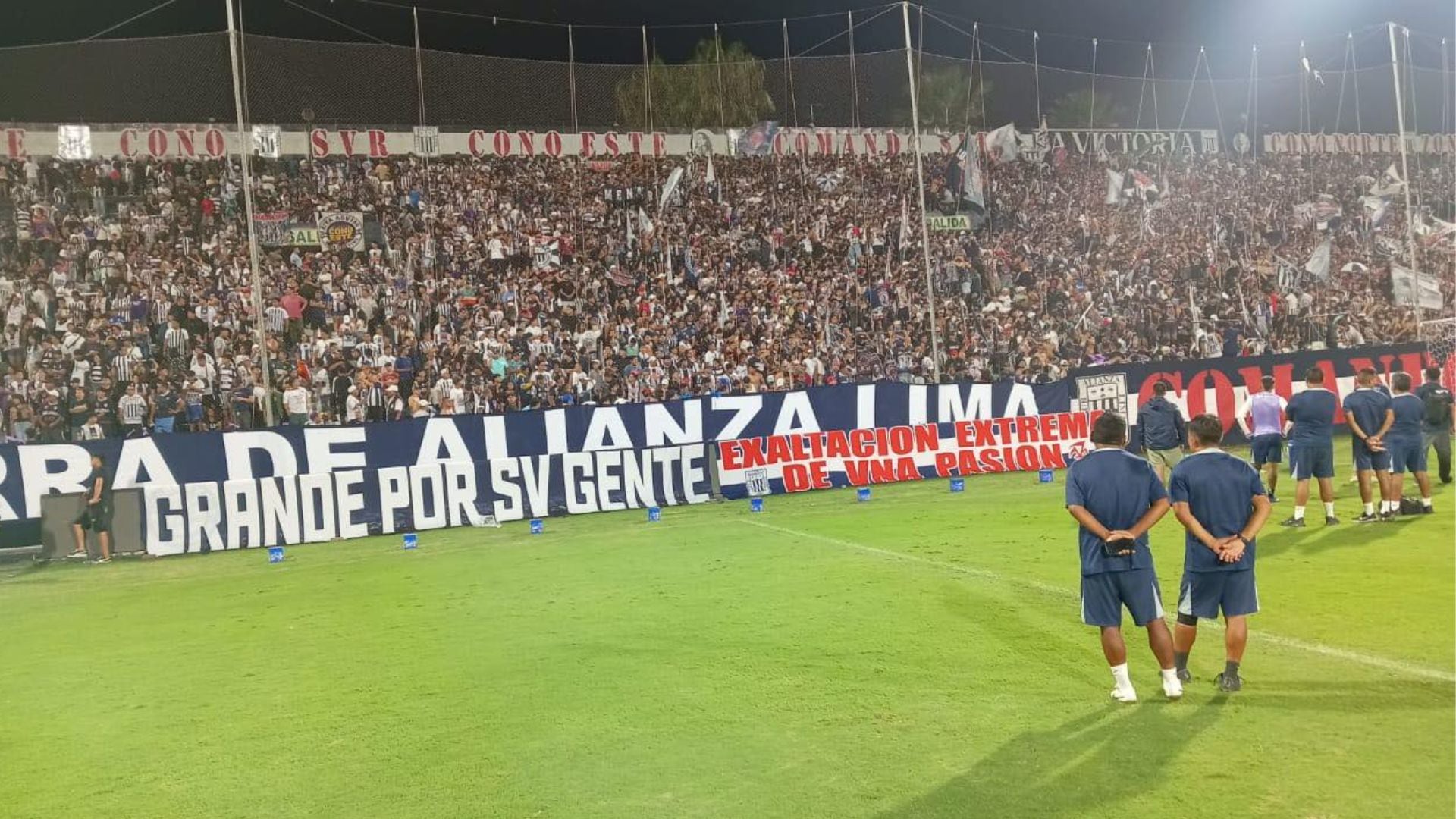 Banderazo terminó en tragedia dentro del estadio de Matute.