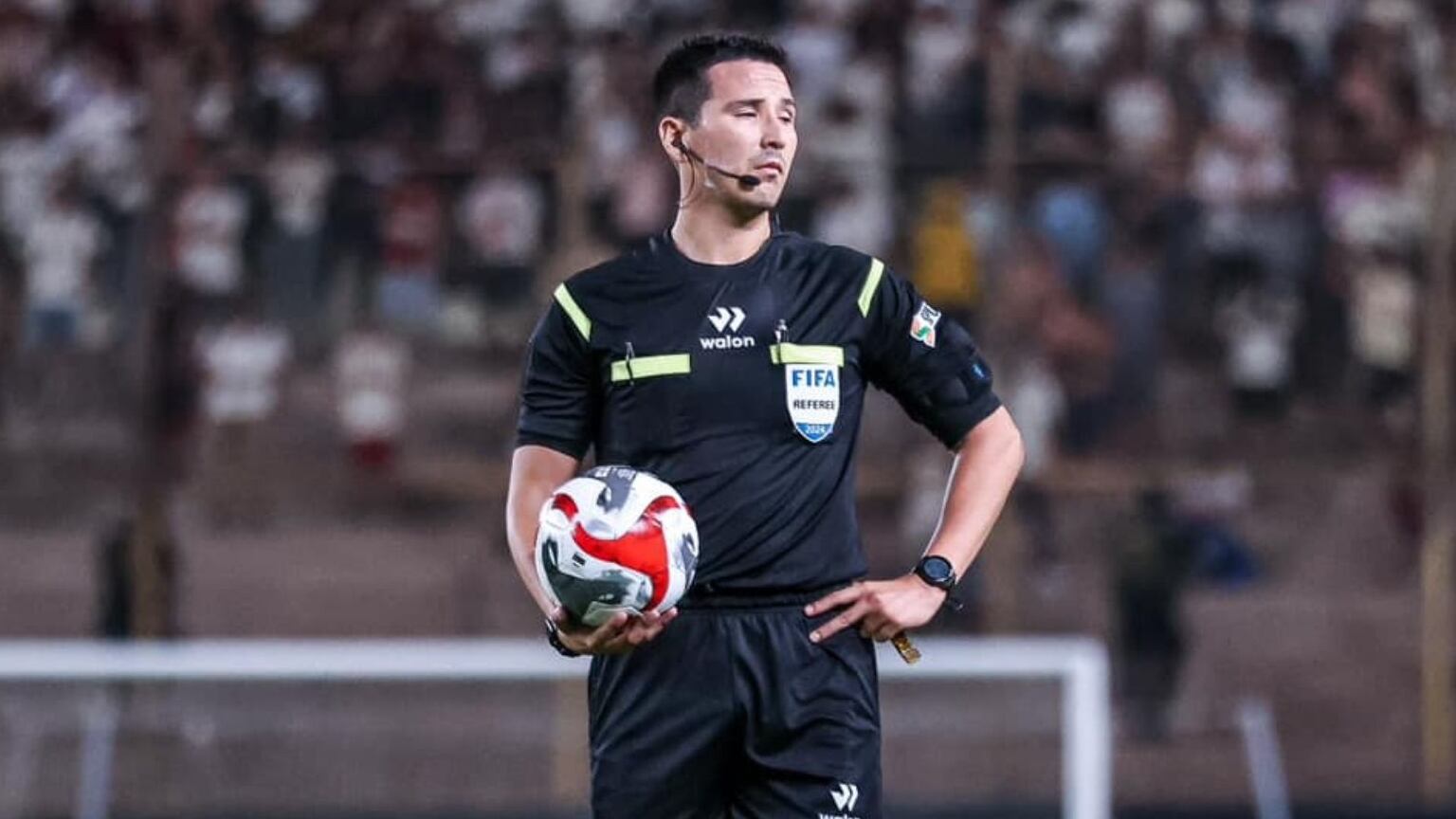 Kevin Ortega, árbitro FIFA. - Crédito: Conar