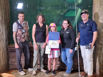 Lucy Moore, de 12 años,