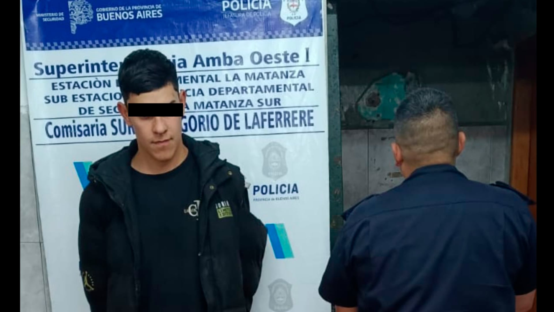 Alexis R., el sospechoso detenido