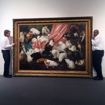 El cuadro fue un encargo