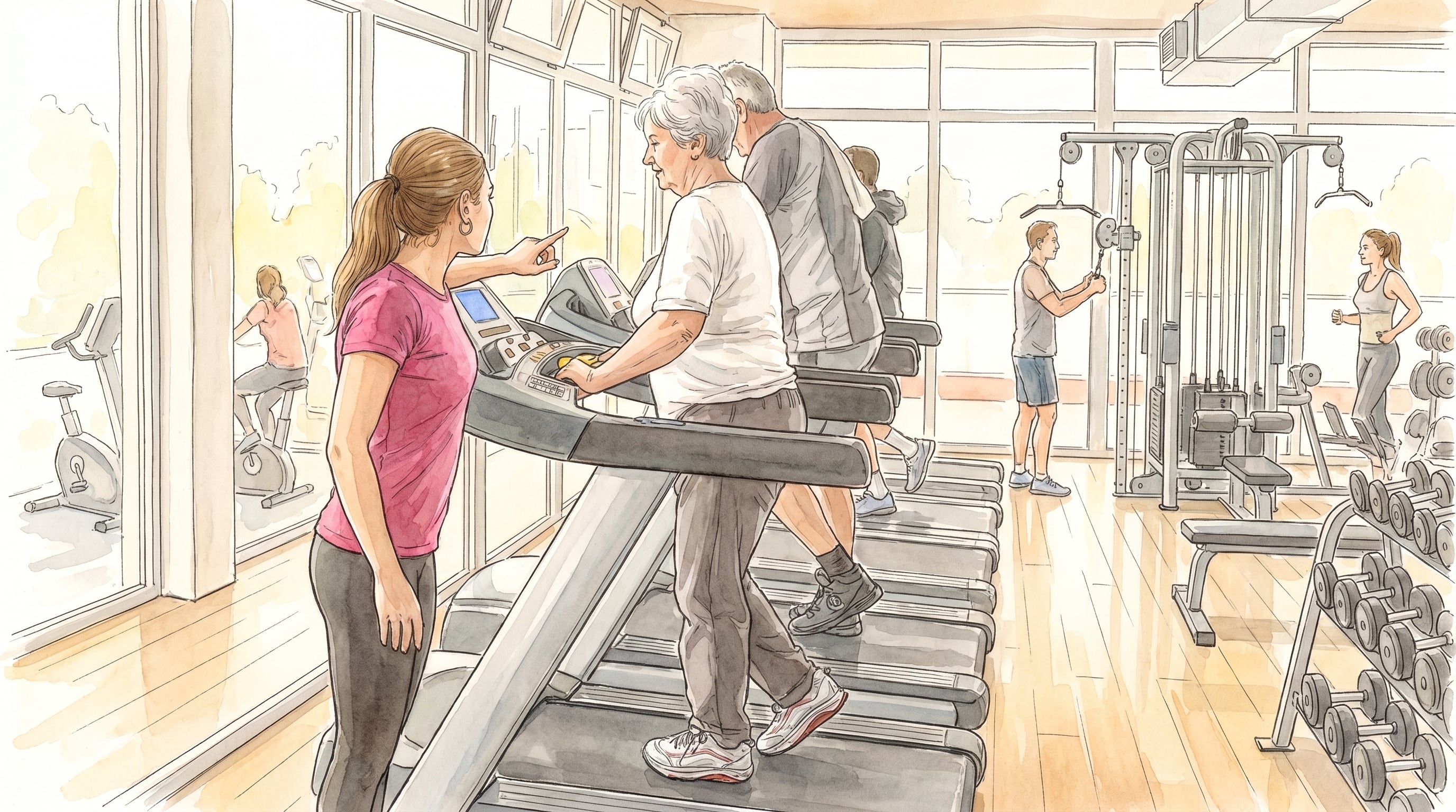 Un estudio científico vincula un mecanismo muscular con la pérdida de fuerza asociada a la edad. (Imagen Ilustrativa Infobae)