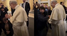El primer encuentro del papa León XIV con sus fieles: una visita sorpresa al Palacio del Santo Oficio tras su elección