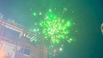 Luces en algunos barrios, ruido