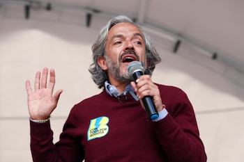 Juan Daniel Oviedo, en una