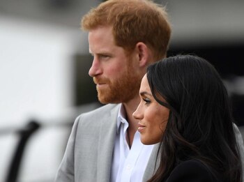 El príncipe Harry y Meghan
