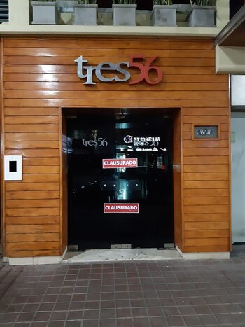 Finalmente, el local Tres56 fue