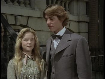 Melissa Sue Anderson y Rademes Pera en "La familia Ingalls"