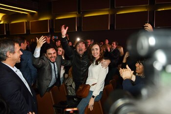 Milei junto a Marra y