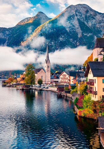 Hallstatt, Austria, está ubicado en