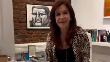 Cristina Kirchner en el Instituto