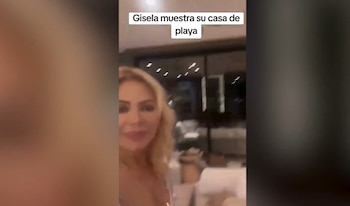 Gisela Valcárcel muestra por primera
