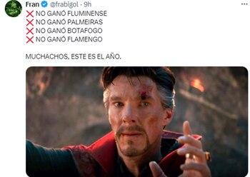 Arranca la maldición de los brasileños en Libertadores - crédito redes sociales