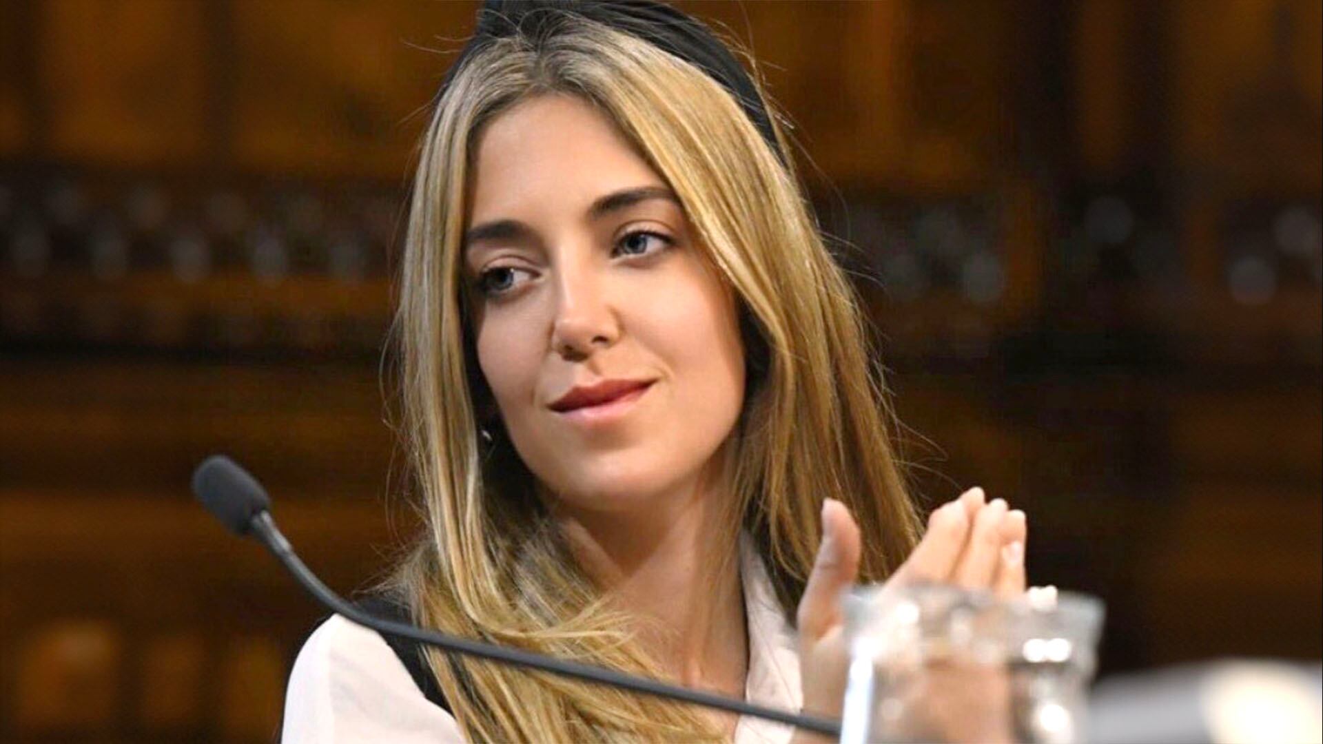 Ornella Calvete renunció a su cargo en el Estado