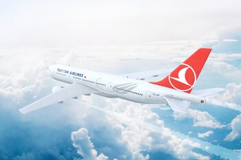 Avión de Turkish Airlines (Shutterstock).
