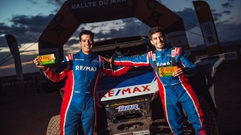 Lisandro Sisterna y Kevin Benavides