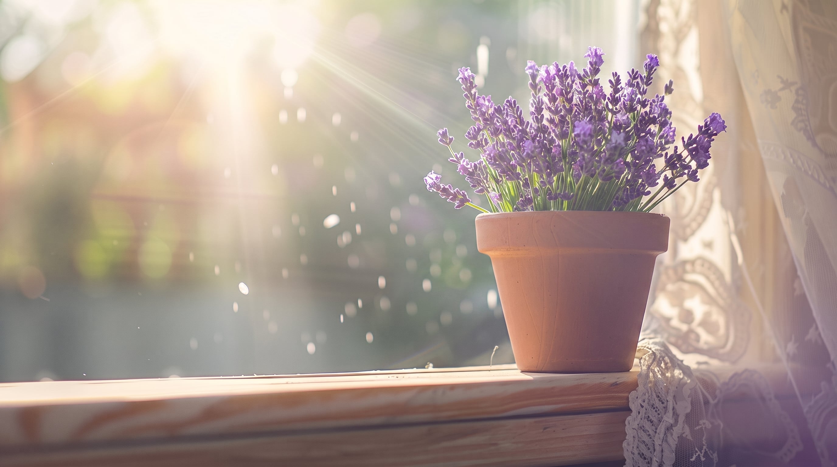 El cultivo de lavanda en maceta exige controlar el espacio de las raíces, el calor del recipiente y la gestión del agua para favorecer la floración (Imagen Ilustrativa Infobae)